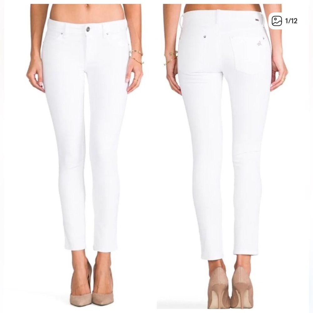 DL1961 Women's Crisp White Skinny Jeans